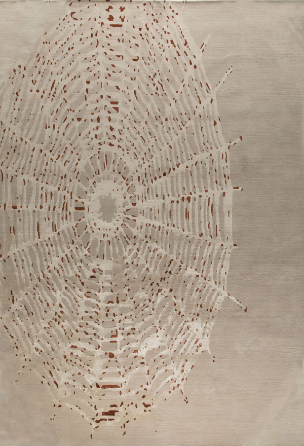 contemporary geometric rug design