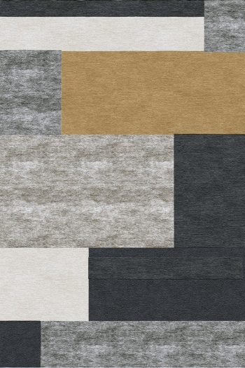 Geometric design rug York from The shape collection
