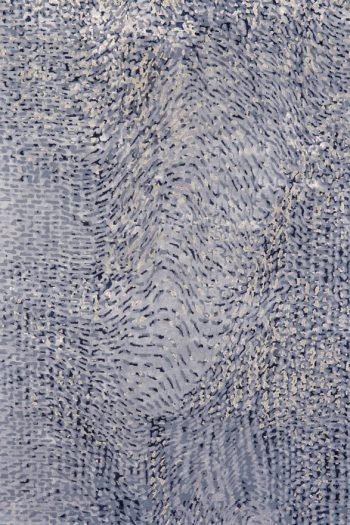 rug art abstract design rug. serpent blue
