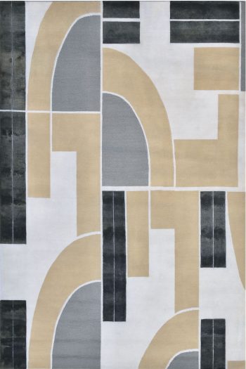 geometric design rug Memento from The shape collection