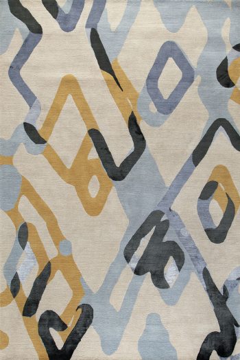 geometric design rug LOOP from The shape collection