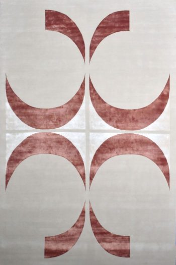 geometric design rug odyssey from The shape collection