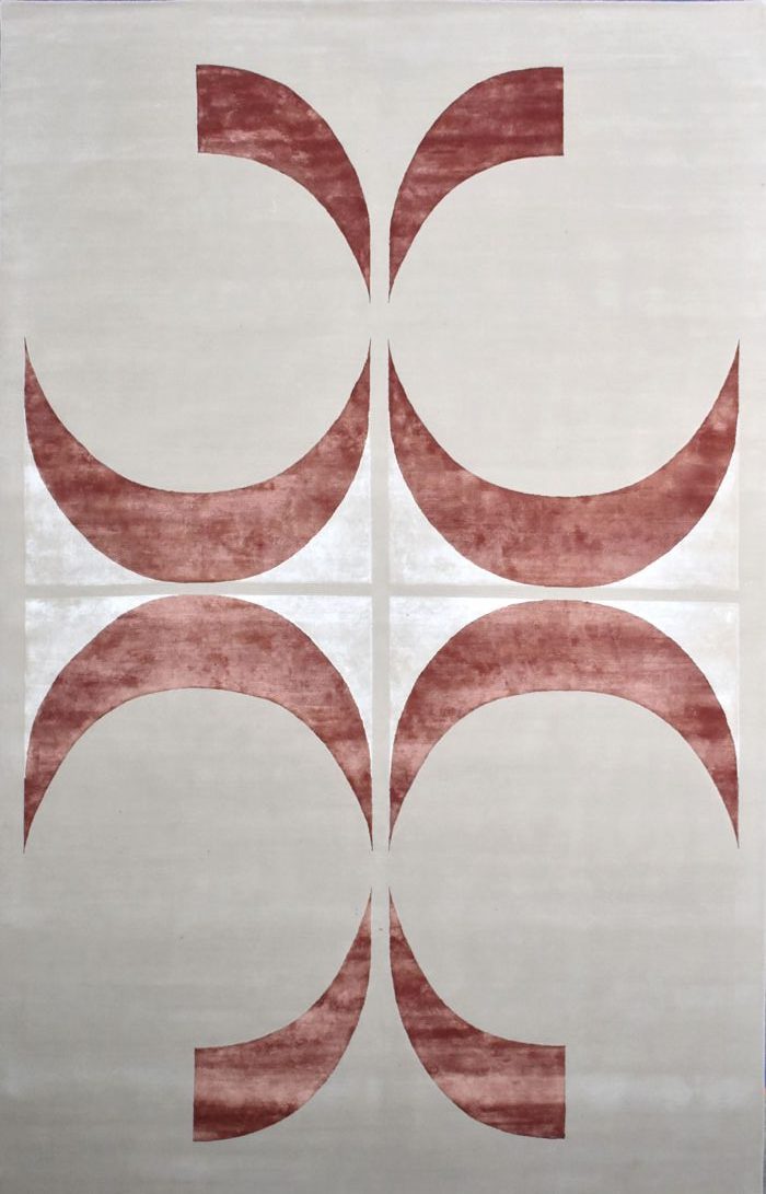geometric design rug odyssey from The shape collection