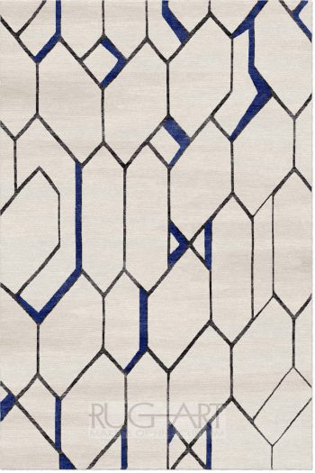 geometric design rug praia from our The shape collection rugart