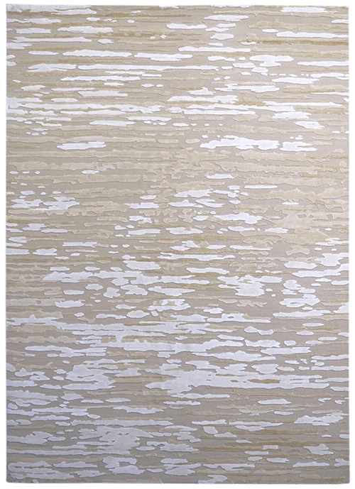 Bellano hand-knotted custom rug featuring a sculpted texture.