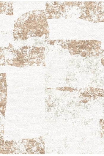 matera rug by rug art nyc with fragmented charcoal and gold forms on an ivory background