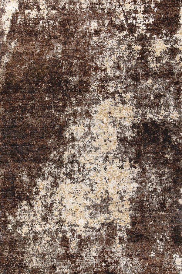 abstract textural rug design from our Abstract contemporary collection brown rug